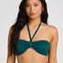 Bandeau Bikini Top St Kitts, Green