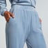 Velours Pyjama Pants, Blue