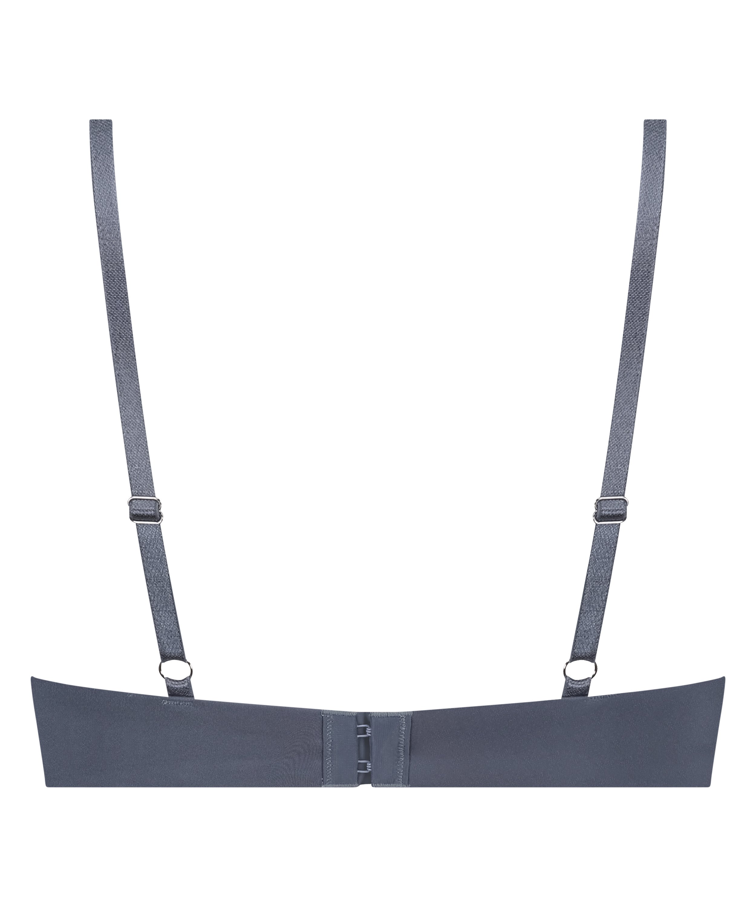 Lea Padded Underwired Push-Up Bra, Gray, main