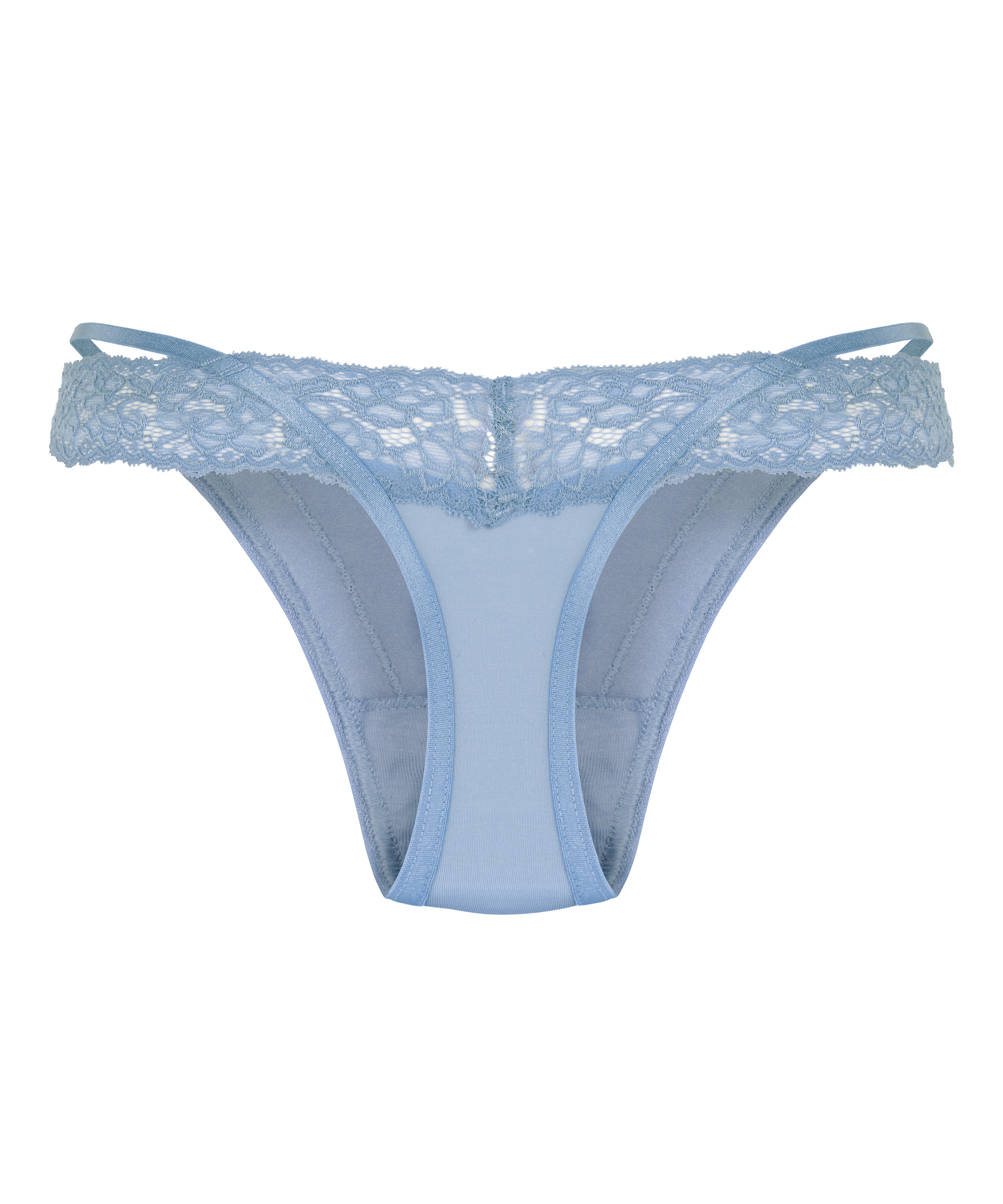 Elliena Extra Low V Thong, Blue, main