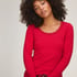 Top Jersey Lace, Red