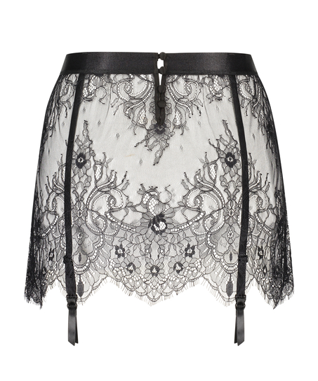 Lace Skirt, Black