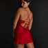 Nina Slip Dress, Red