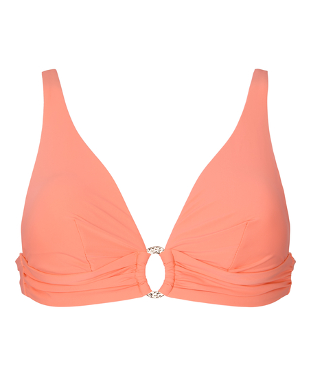 Triangle Bikini Top Luxe, Orange