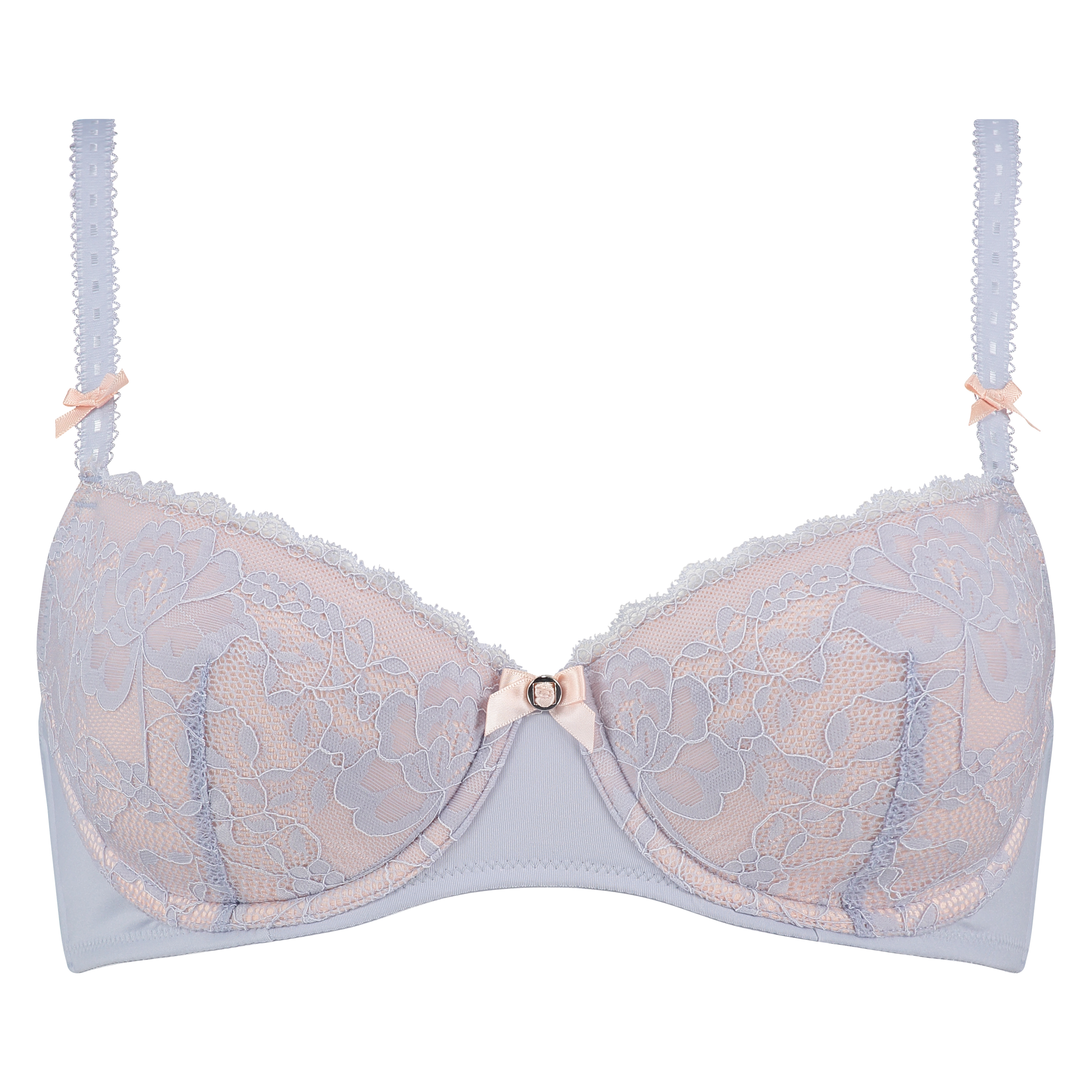 Theresa Padded Underwired Bra, Blue, main