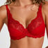 Diva Non-Padded Underwired Bra, Red