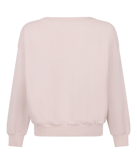 Boatneck Sweater Audrey, Pink