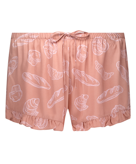 Pyjama Shorts, Beige