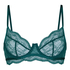 Isabelle Non-Padded Underwired Bra, Green