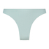 Fiji High-Leg Bikini Bottoms, Blue