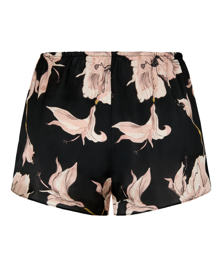 Short Flower, Black