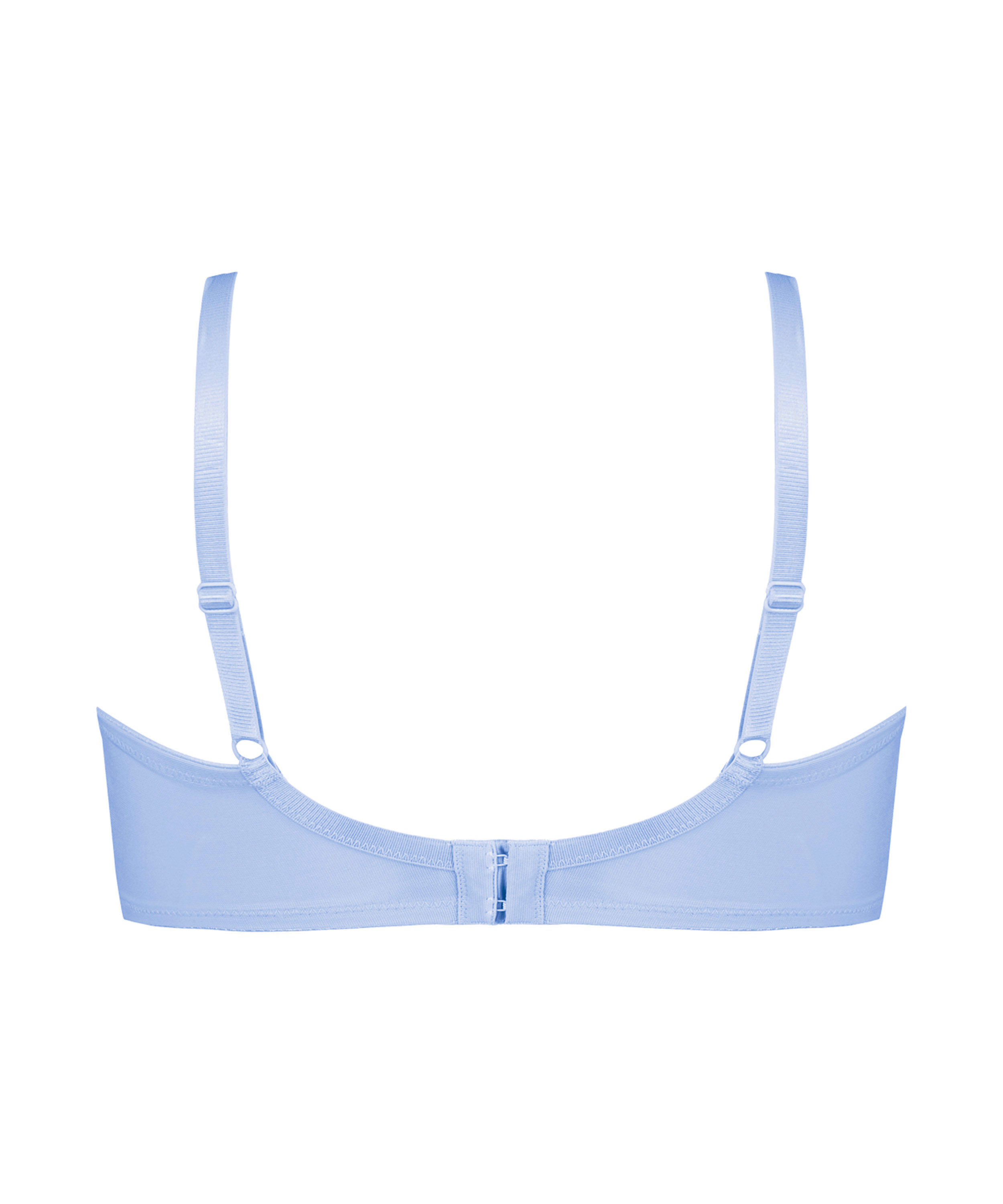 Nina Non-Padded Underwired Minimizer Bra, Blue, main