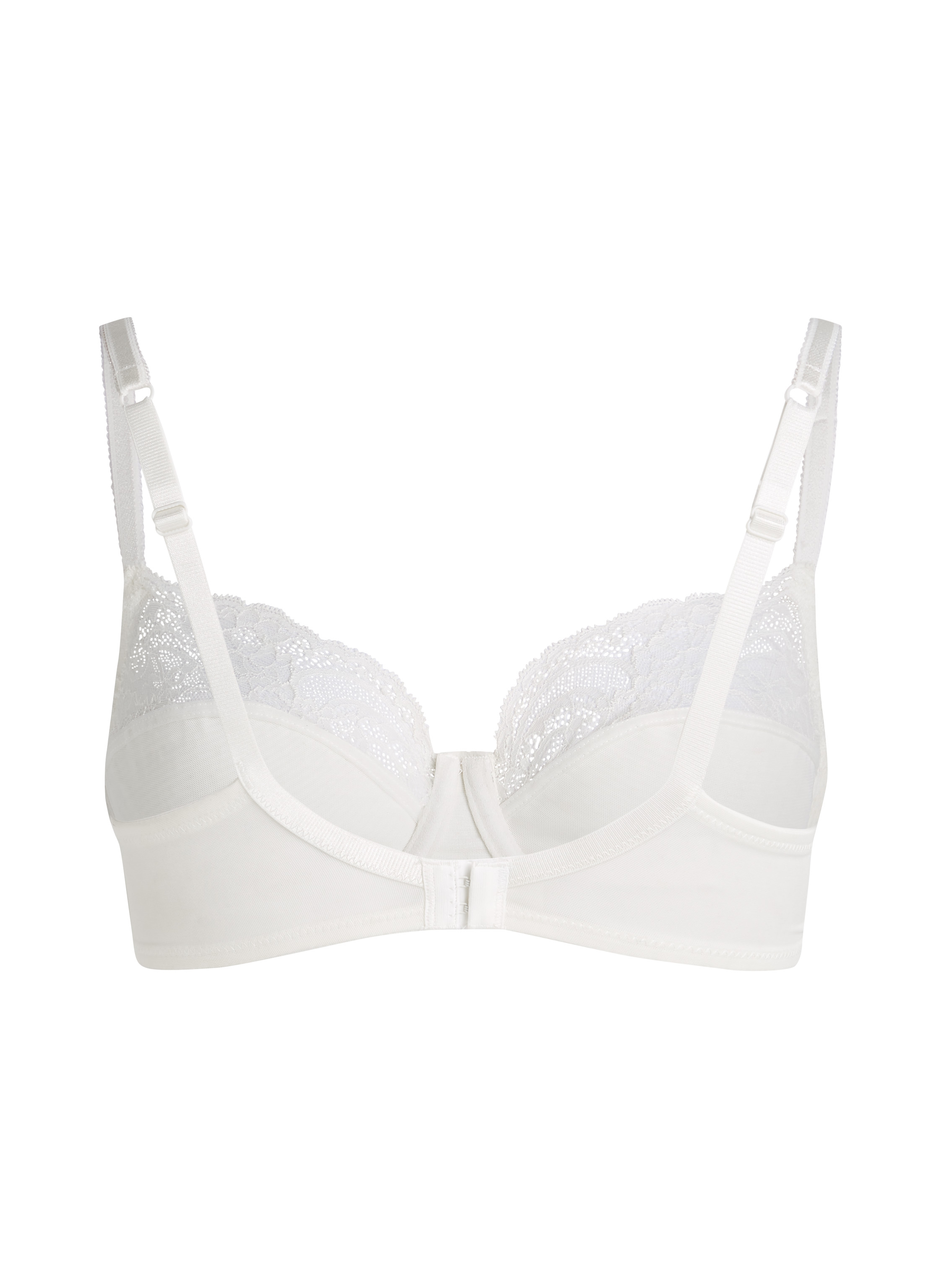 Sophie Non-Padded Underwired Bra, White, main