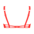 Cairo Padded Underwired Bikini Top, Red