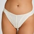 Highleg Thong Britt, White