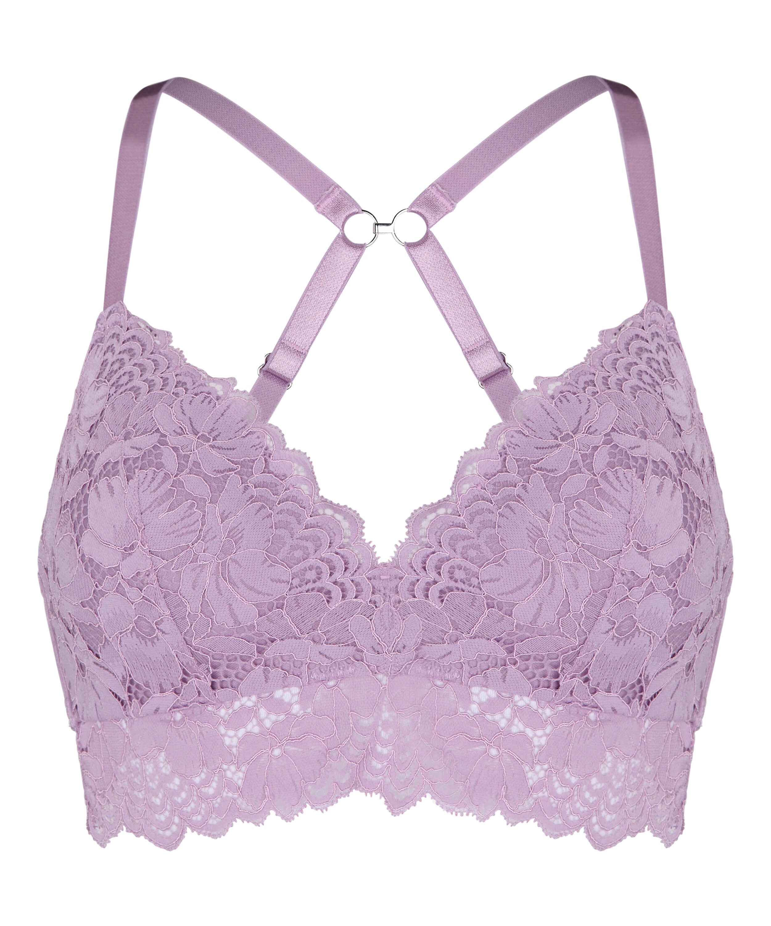 Andrea Padded Non-Wired Bra, Purple