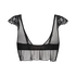 Trixie Non-Padded Underwired Longline Bra, Black