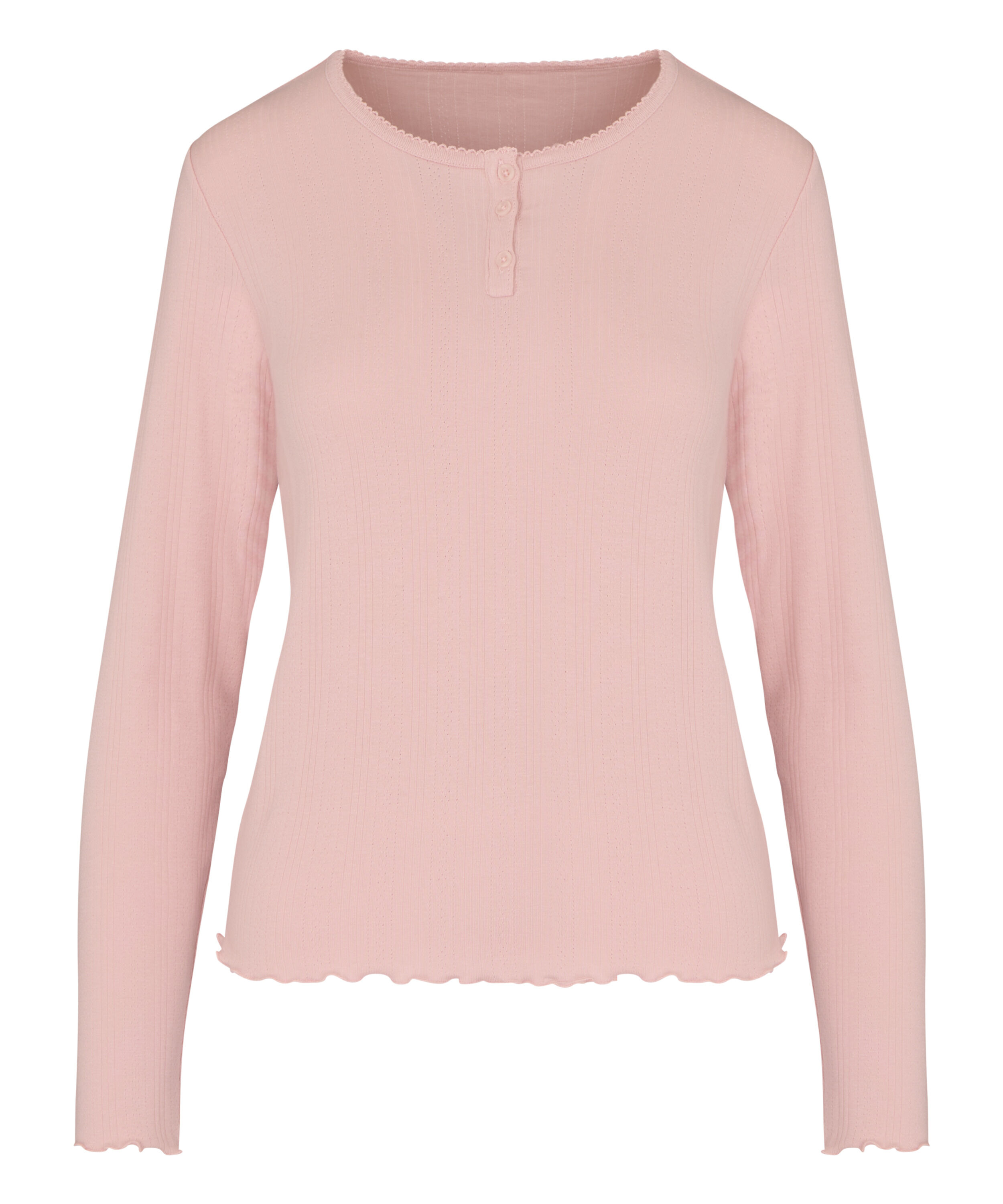 Top Pointelle, Pink
