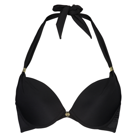 Sunset Dream Padded Push-Up Bikini Top Cup A - E, Black