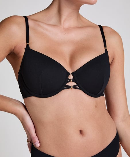 Holbox Bikini Top, Black