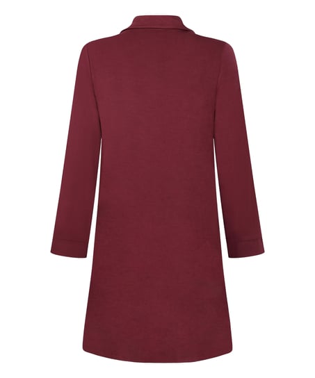 Essential Jersey Shirtdress, Purple