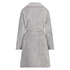 Fleece Bathrobe, Gray