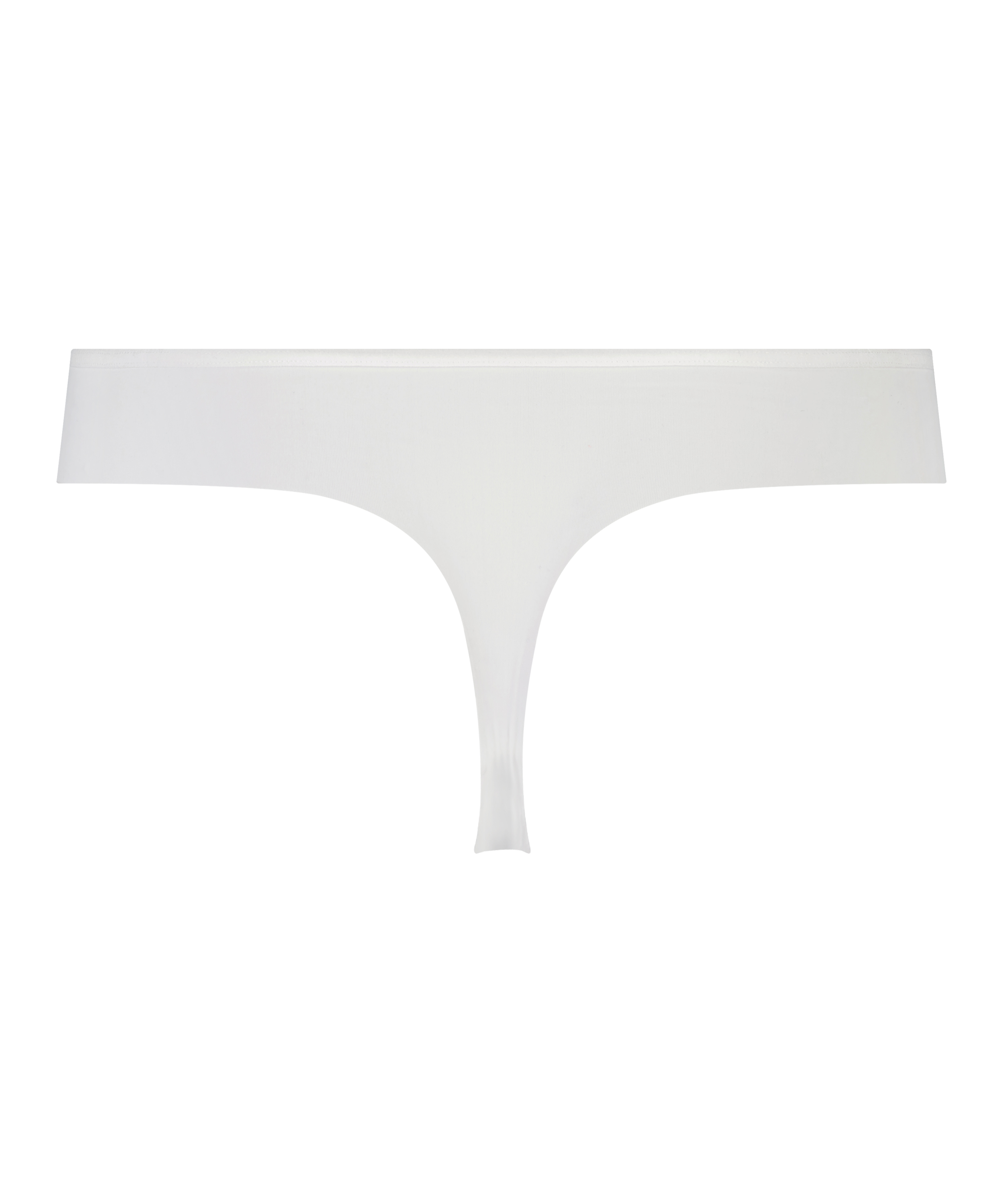Invisible thong Stripe mesh, White, main
