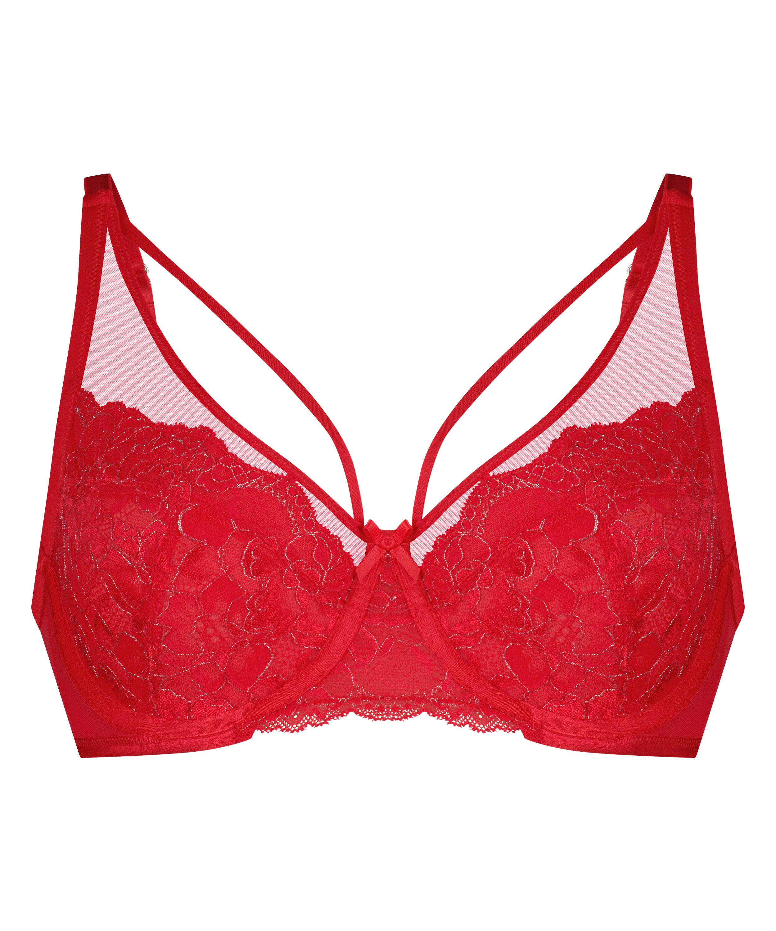 Annie Non-Padded Underwired Bra, Red