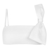 Bandeau Bikini Top Como, White