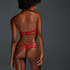 Eve Non-Padded Underwired Bra halter neck, Red
