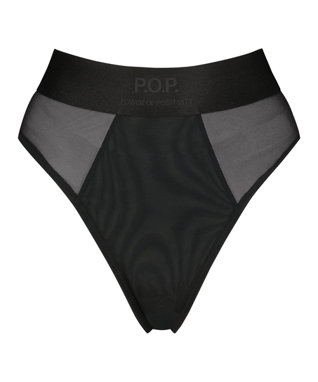 High-cut Brazilian Flexing, Black