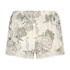 Satin pyjama shorts, White