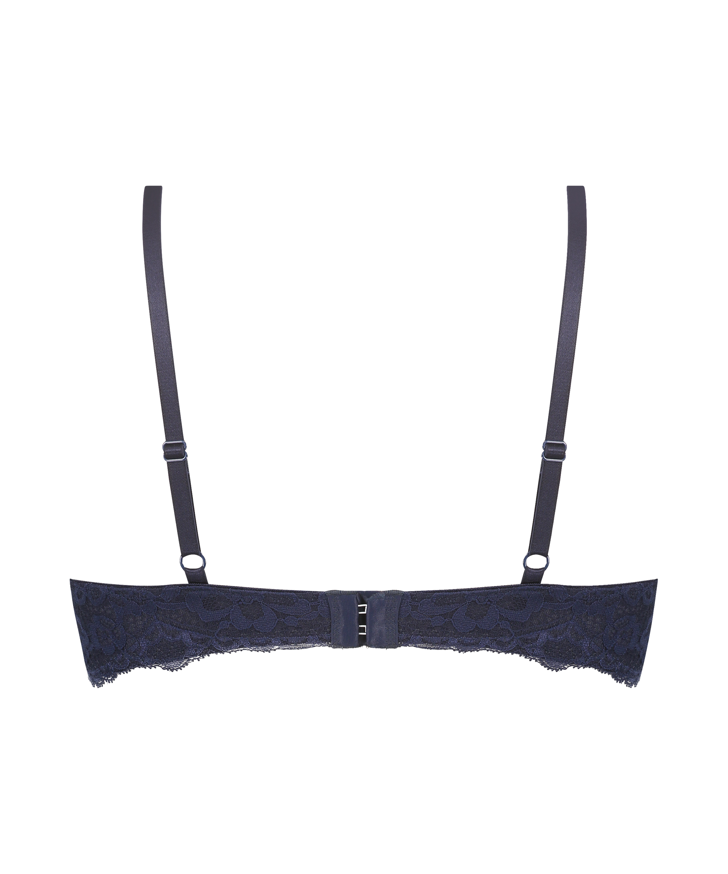 Marine Padded Underwired Bra, Blue, main