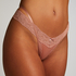 Elliena Extra Low V Thong, Pink