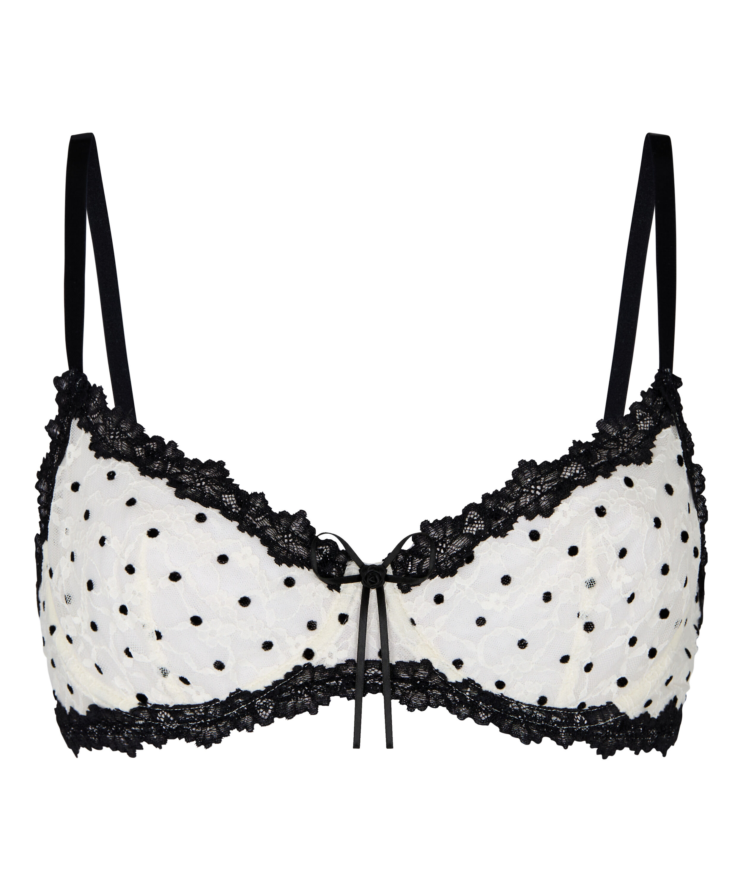 Non-Padded Underwired Bra Dolly, White
