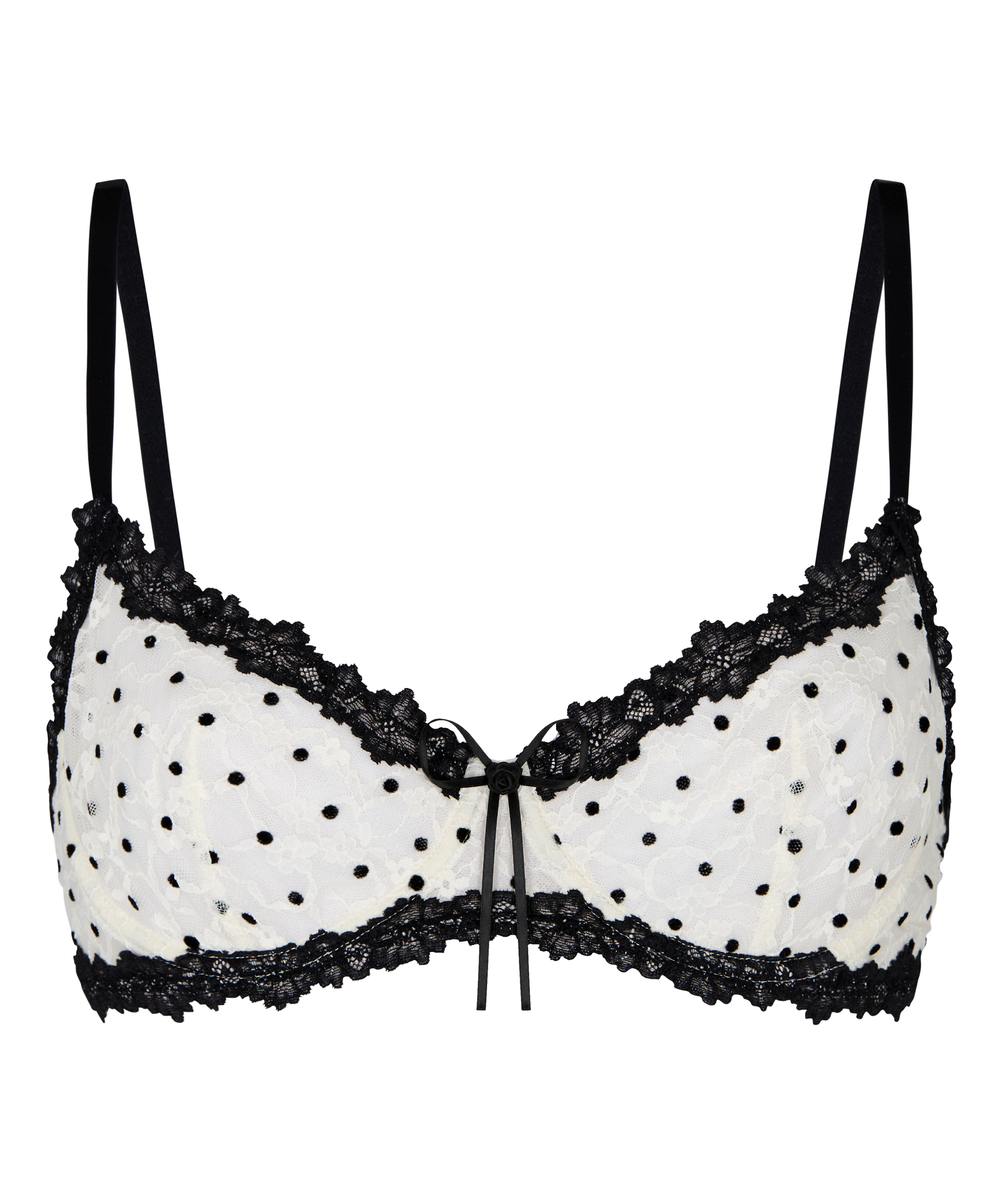 Non-Padded Underwired Bra Dolly, White, main