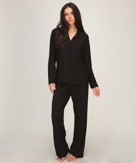 Pyjama Jacket Essentials, Black
