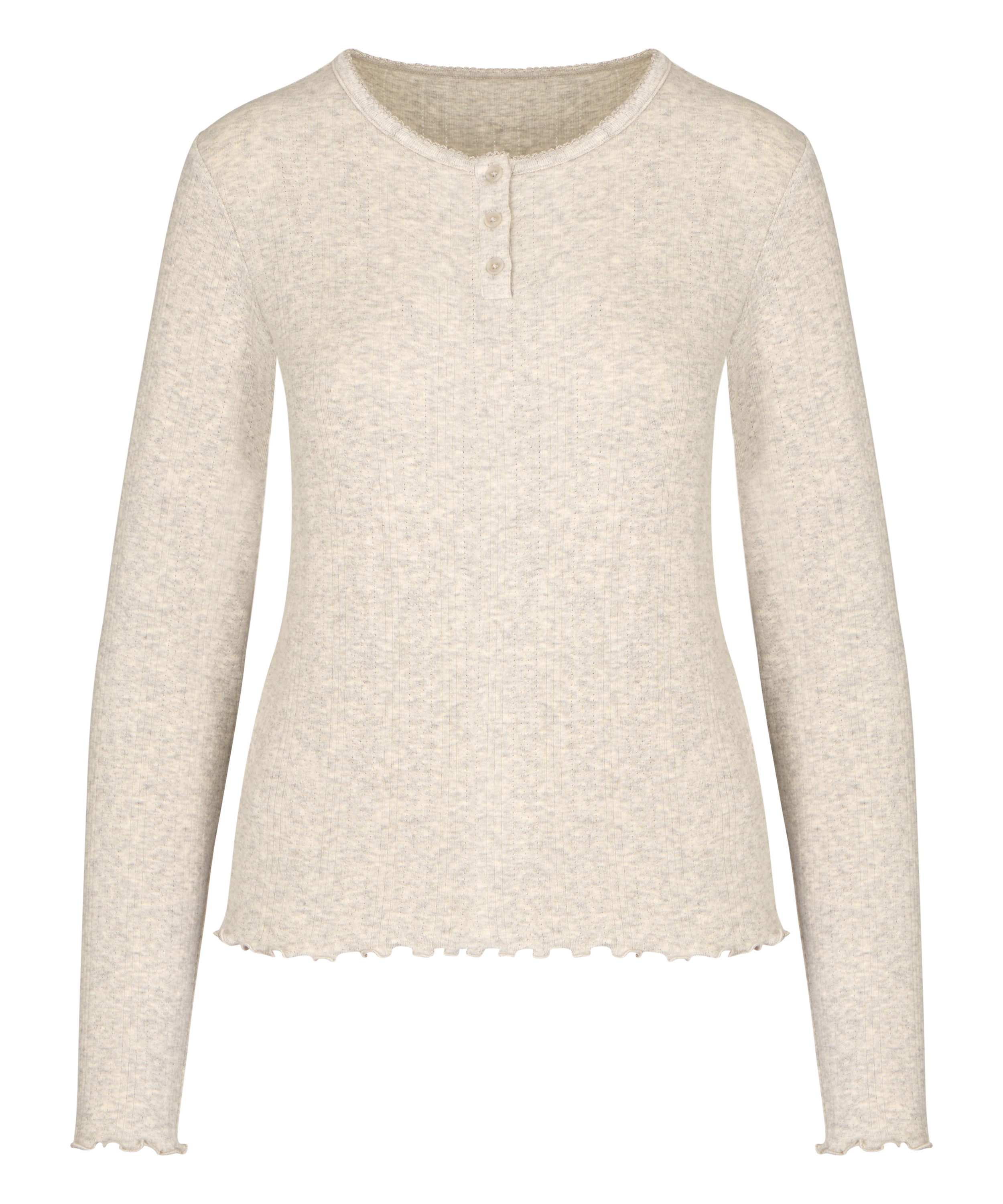 Top Pointelle, Gray, main