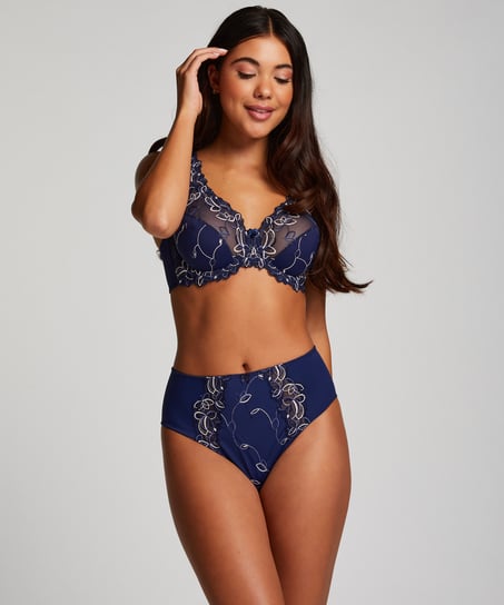 Diva High Knickers, Blue