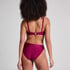 Marrakech Padded Underwired Bikini Top, Red
