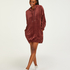 Velvet dress, Brown