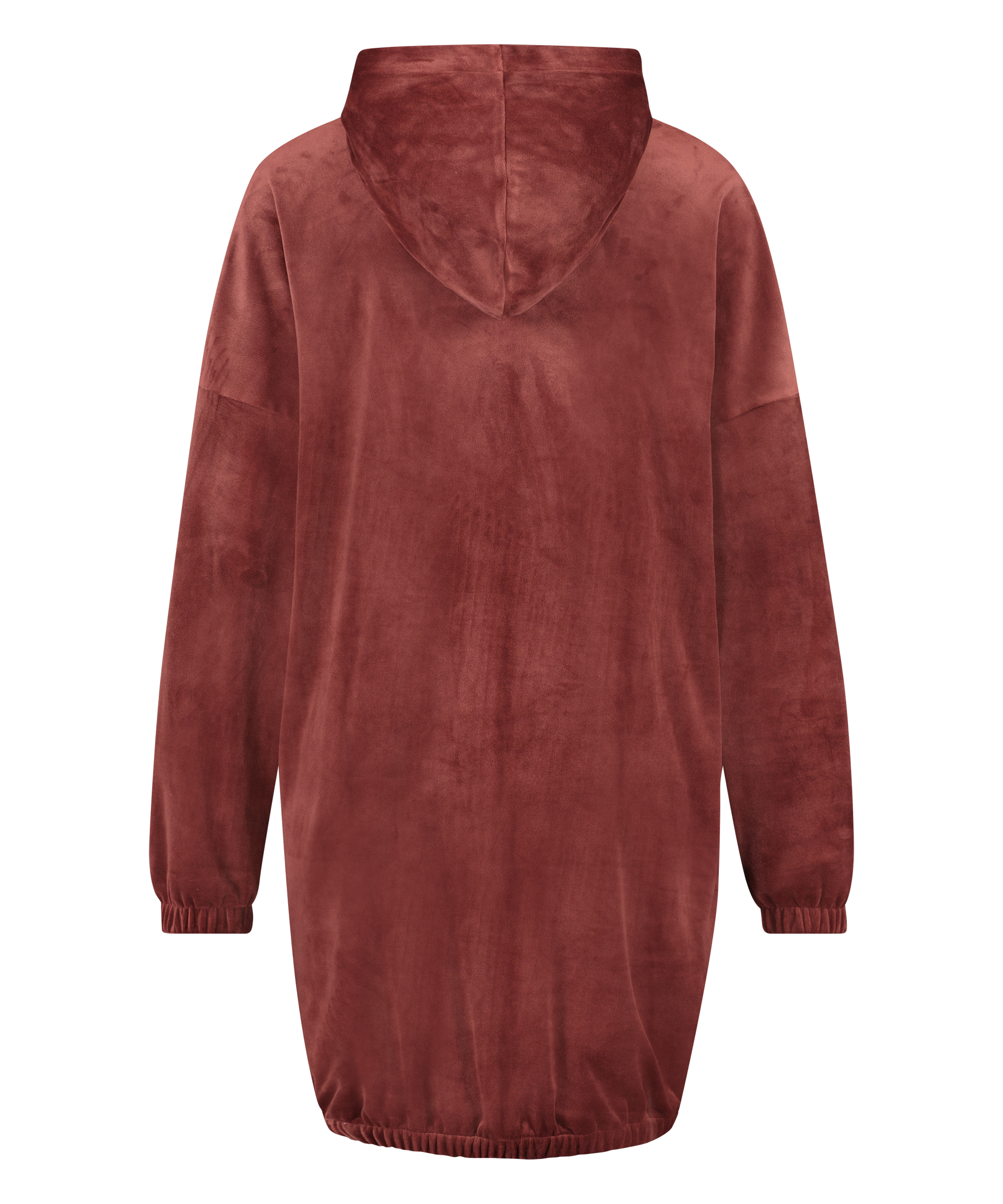 Velvet dress, Brown, main