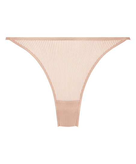 Kaiden High Leg Brazilian, Beige