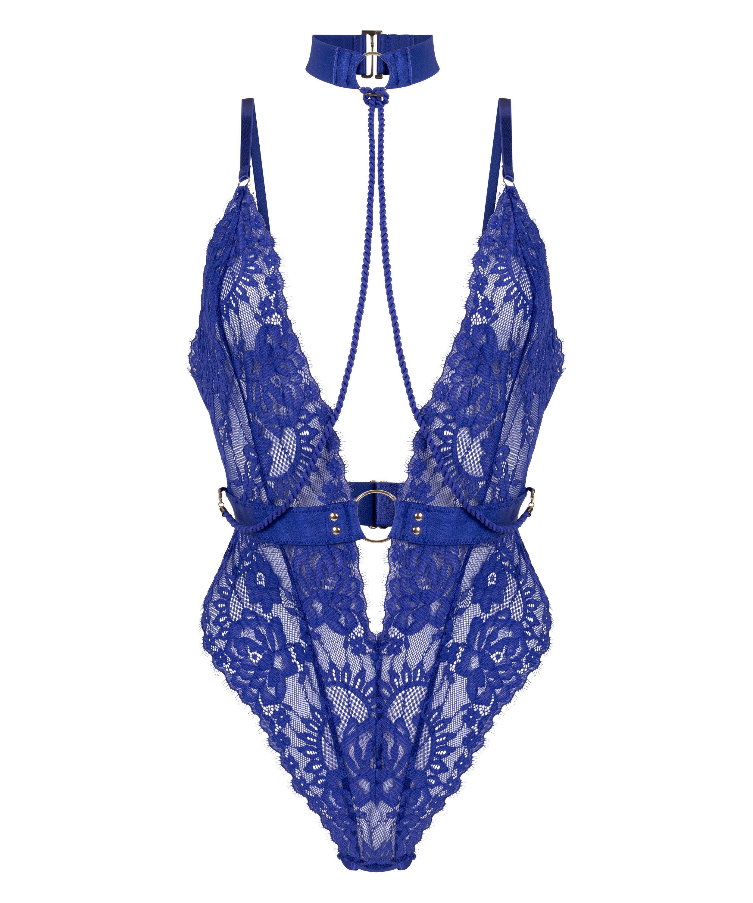 Private Brandy body open crotch, Blue