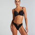 Char Padded Underwired Maximizer Bra, Black
