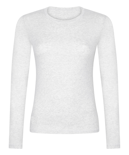 Longsleeved Shirt from Soft Cotton, Gray