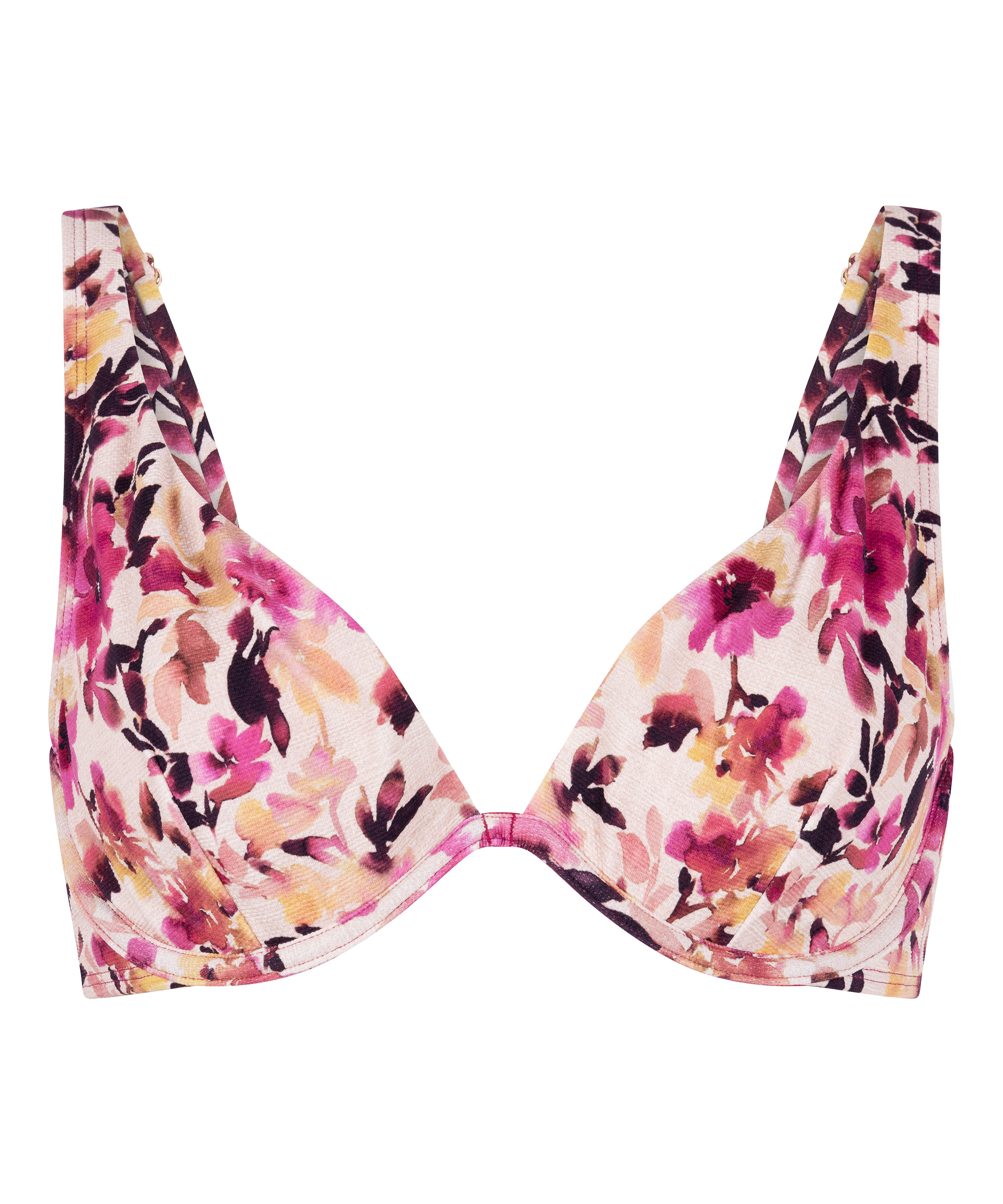 Lagos Non-Padded Wired Bikini Top, Beige, main