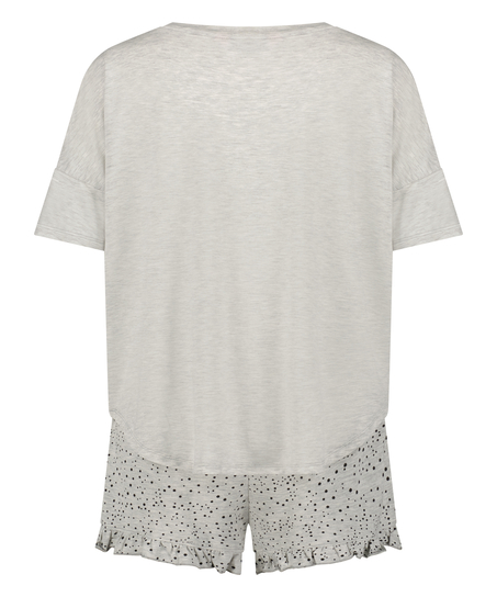 Short Pyjama Set, Gray