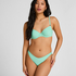 Highleg Bikini Bottom Luxe, Green