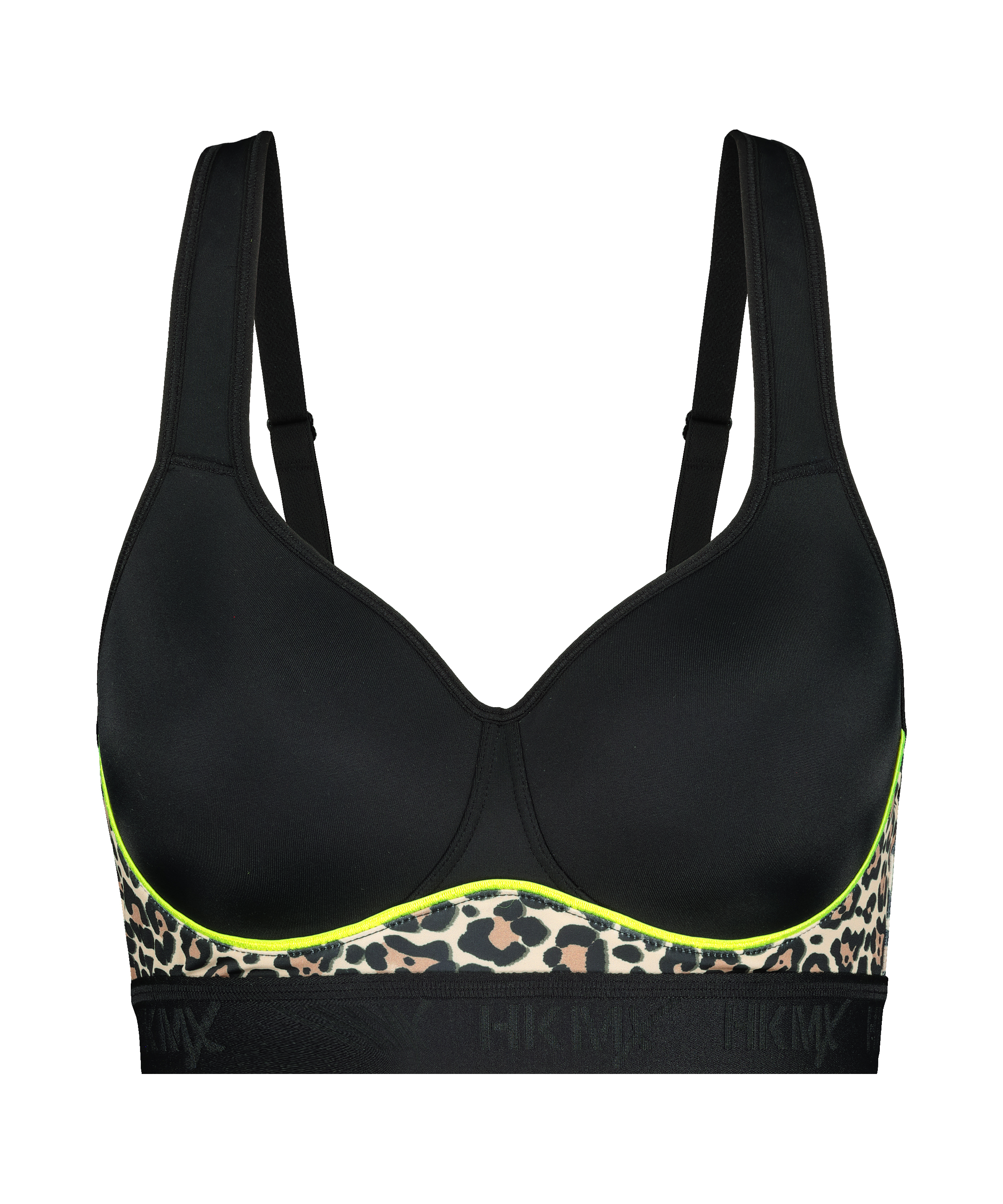 HKMX Sports bra The All Star Level 2, Black, main